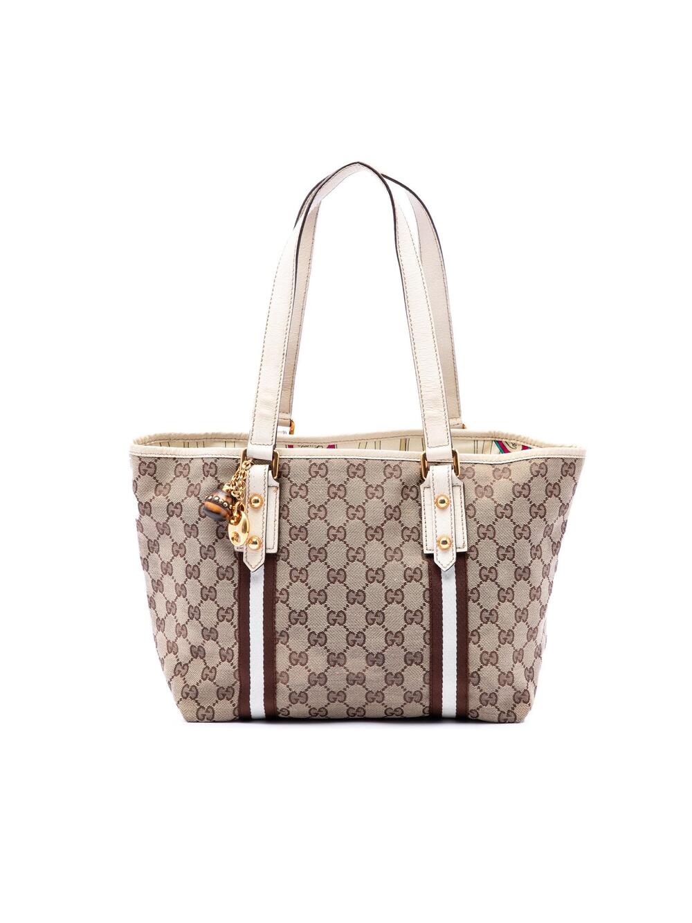 Gucci Gg Canvas Web Jolicoeur Tote Pre- #361239G51B